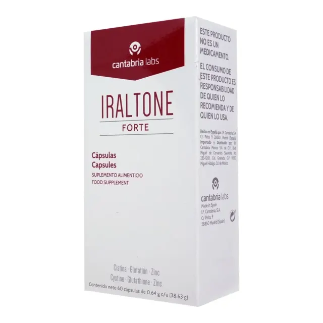 Iraltone Forte Cantabria Labs Contenido neto 60 capsulas de 0.64 g c / u (38.39 g)
