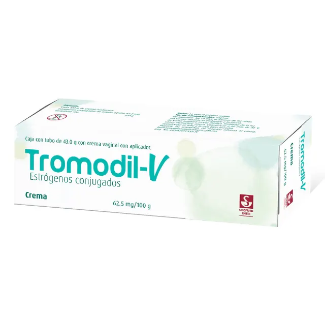 Tromodil-v crema vaginal 62.5 mg / 100 g tubo de 42.5 g 
