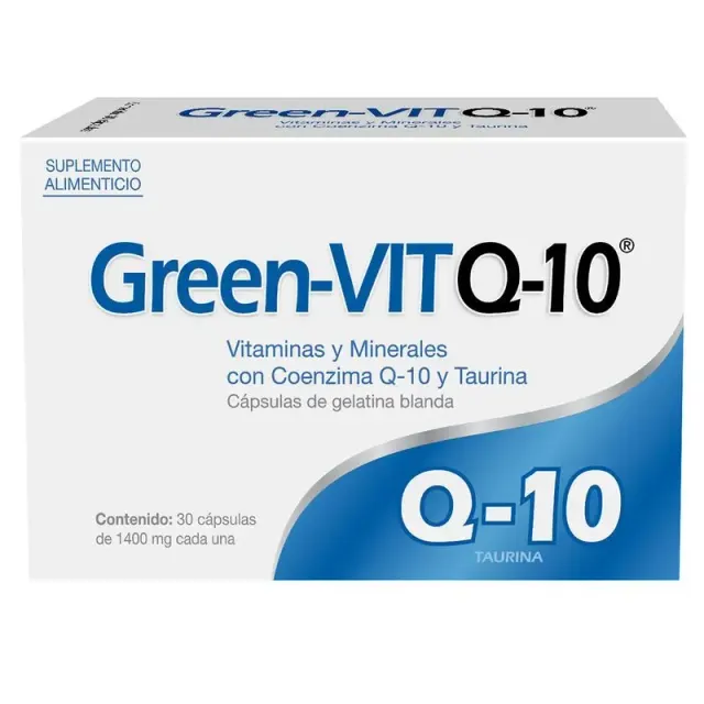 Green Vit Q10 caps caja c/30