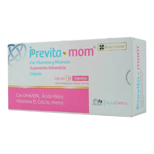PREVITA MOM SUP ALIM 30 CAPS