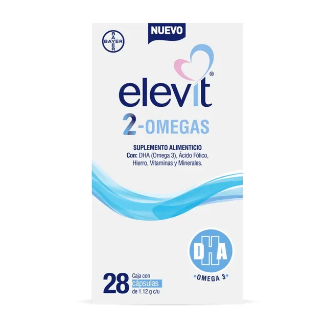 ELEVIT 2-OMEGAS SUP ALIM 28CAPS