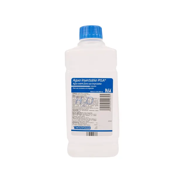 Agua inyectable 1000ml