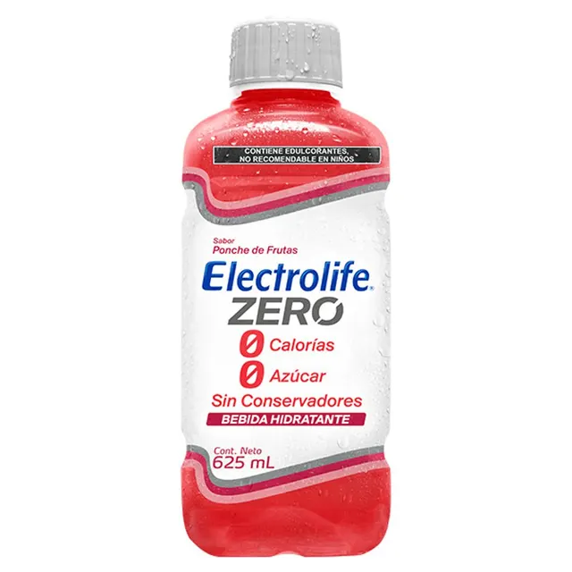Electrolife zero sabor ponche de frutas 625ml