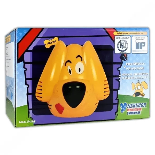Nebulizador compresor y accesorios (nebucor) infantil mod. p-105