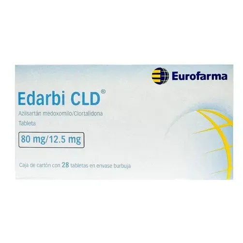 EDARBI® CLD 80/12.5 mg – Caja con 28 tabletas