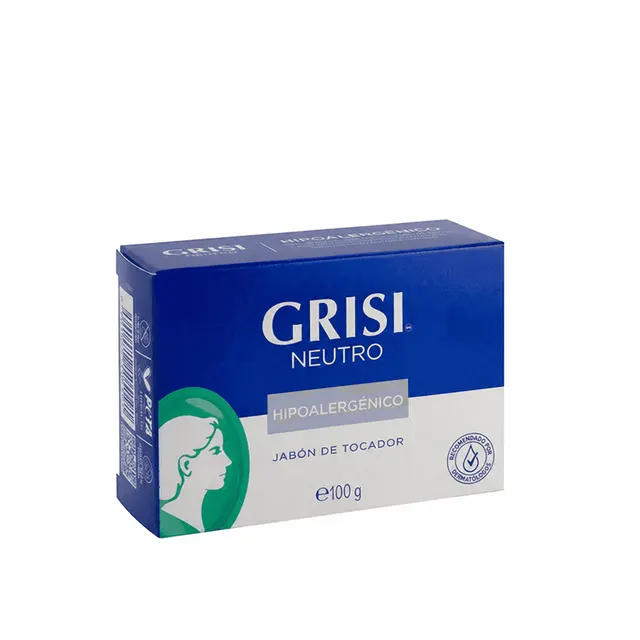 Jabon grisi neutro hipoalergenico 100g