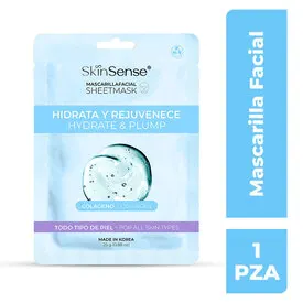 Skinsense mascarilla facial colageno 25g 1 pieza