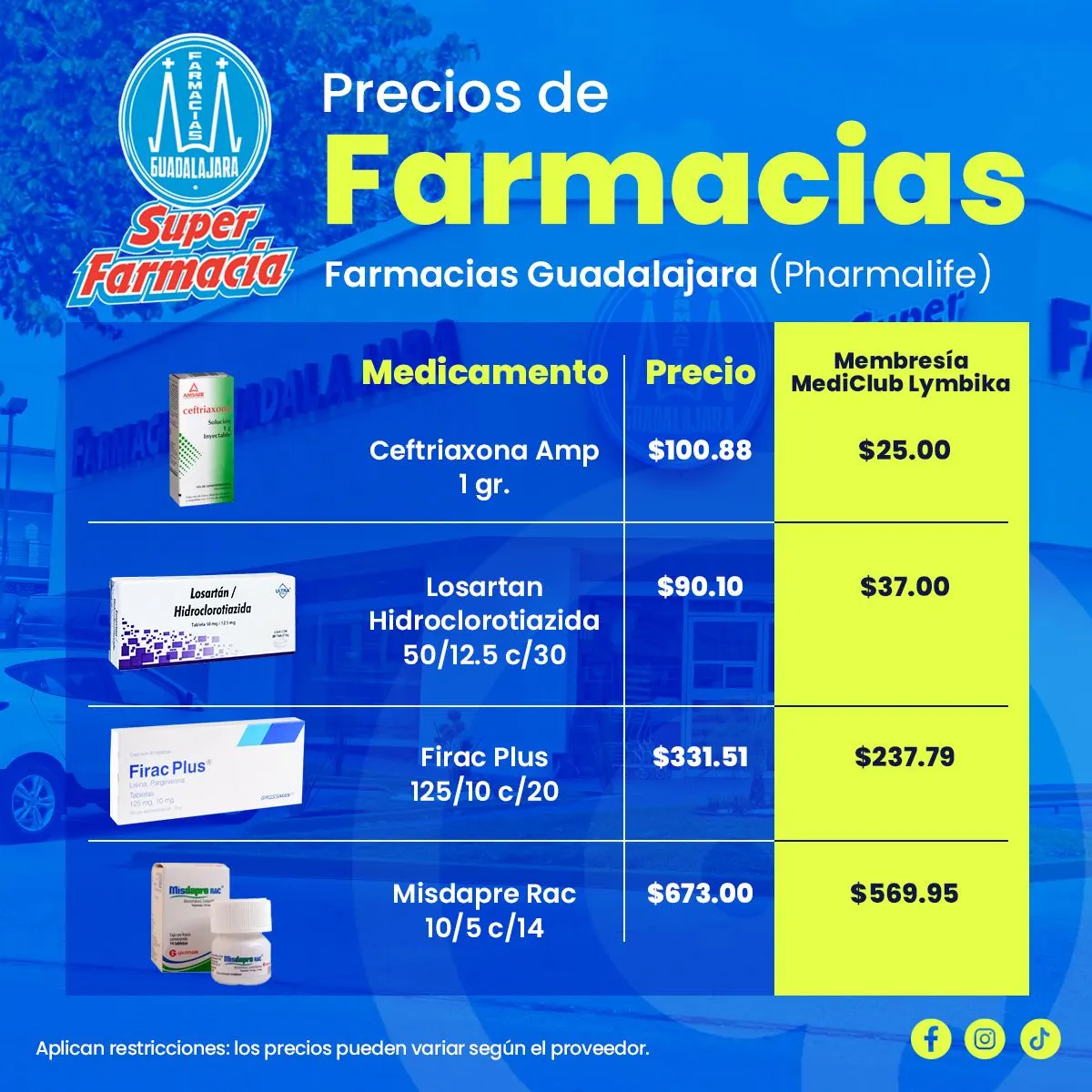 precio membresia 3